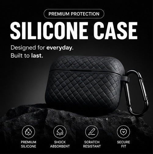 Airpods Pro Cover High Quality - Black