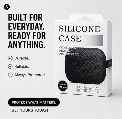 Airpods Pro Cover High Quality - Black